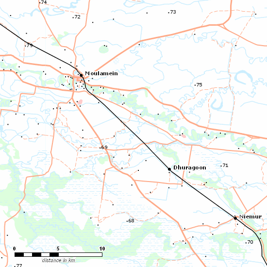 Balranald Line line map