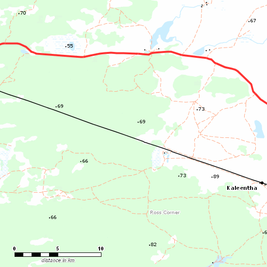 Broken Hill Line line map