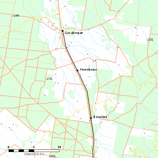 Gwabegar Line line map