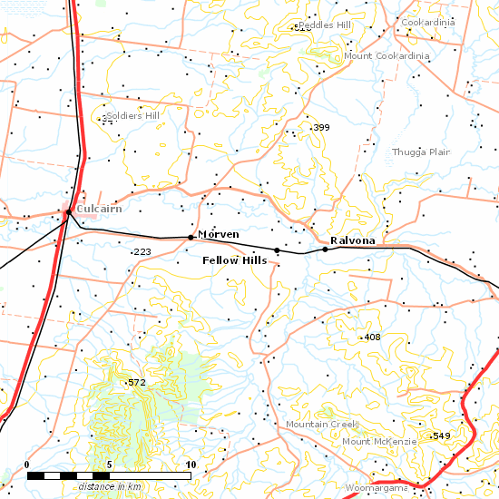 Holbrook Branch line map