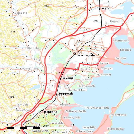 Main North Line line map