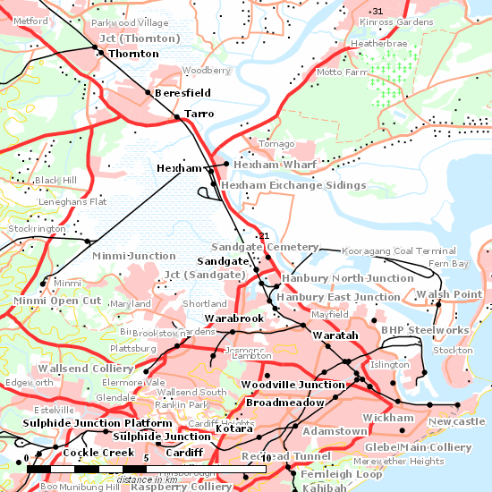 Main North Line line map