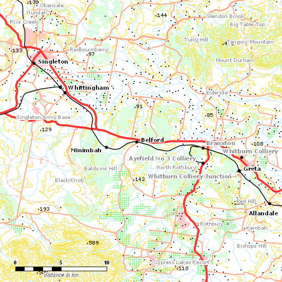 Main North Line line map