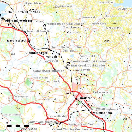 Main North Line line map