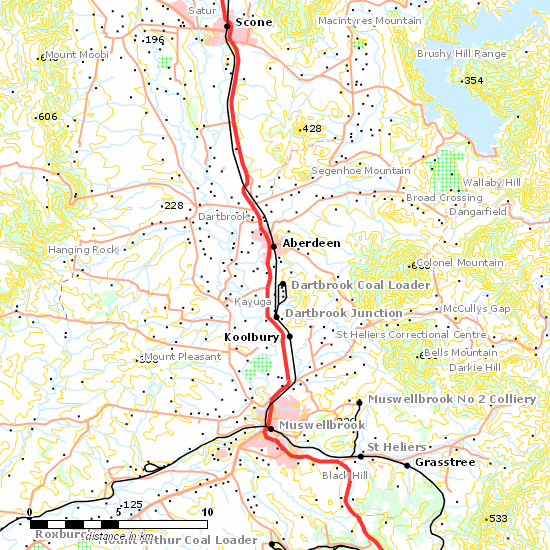 Main North Line line map