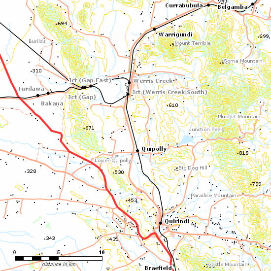 Main North Line line map