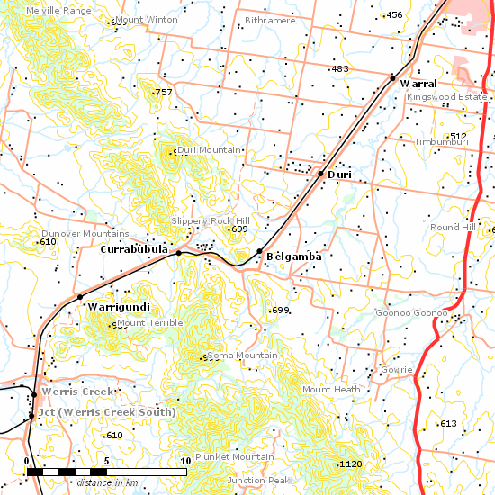 Main North Line line map