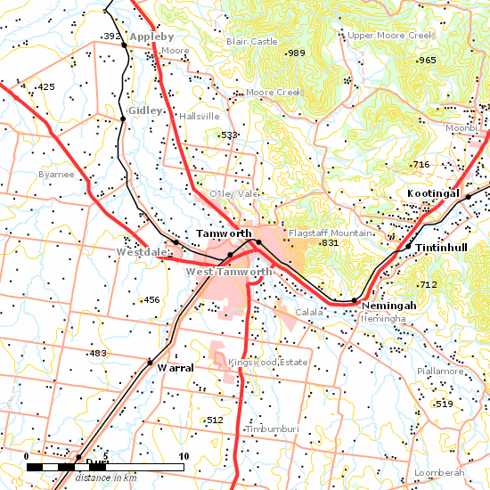 Main North Line line map