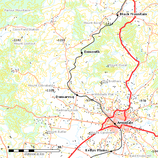 Main North Line line map