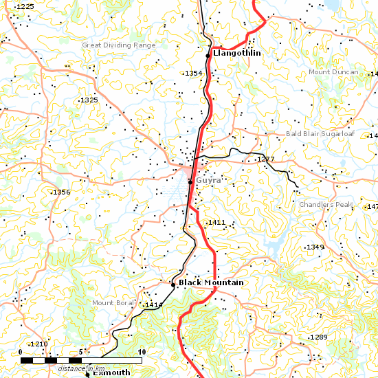 Main North Line line map