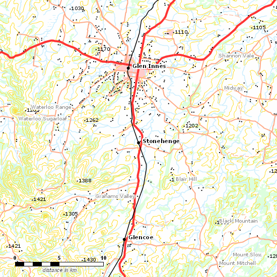 Main North Line line map