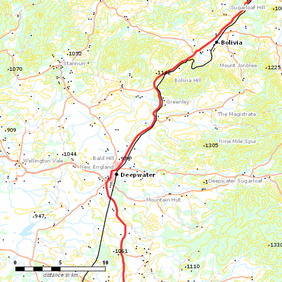 Main North Line line map