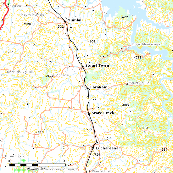 Main Western Line line map