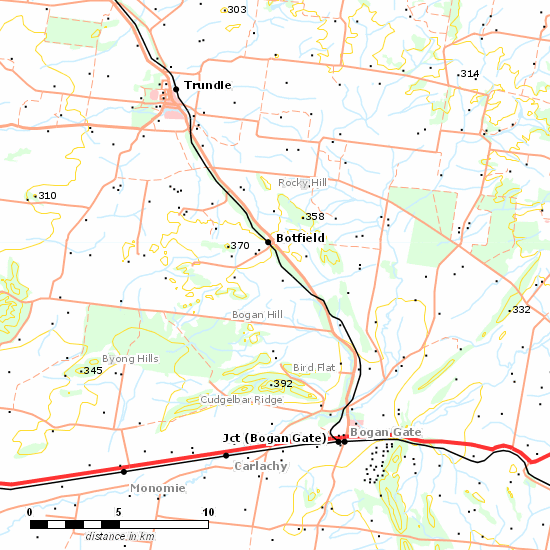 Tottenham Branch line map