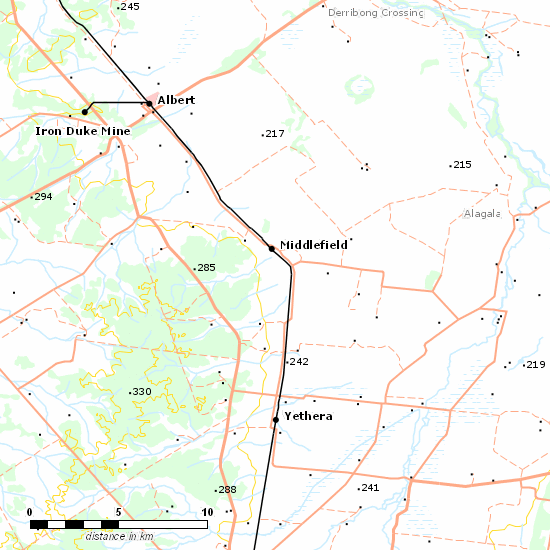 Tottenham Branch line map