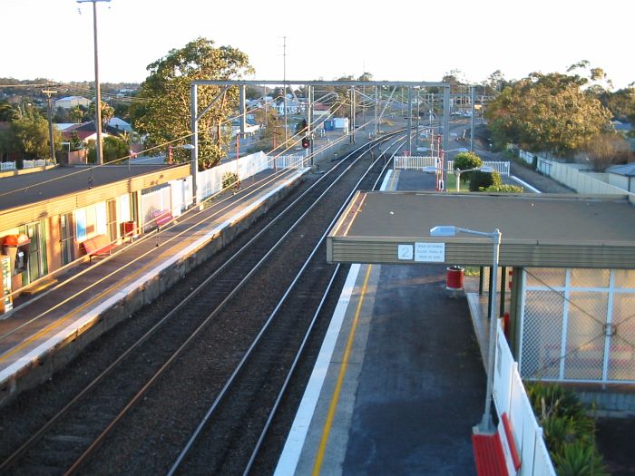 
The view looking south.
