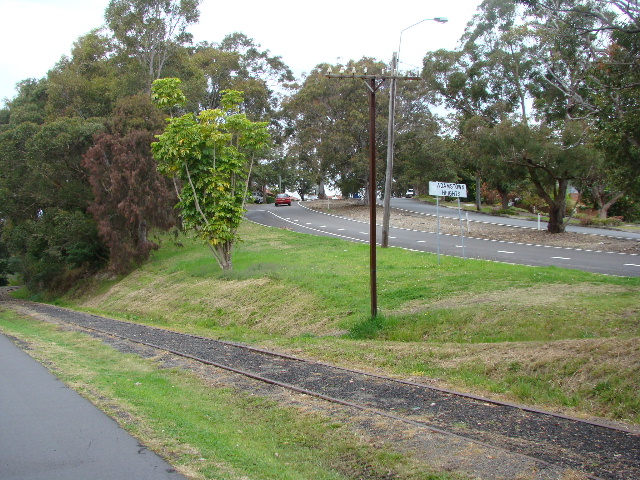 The view as the formation descends towards Adamstown.