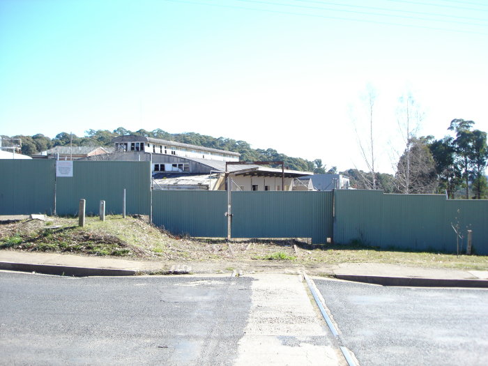 The remains of the siding serving the Packing House.