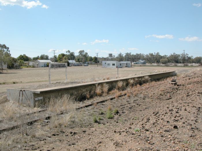 
The basic concrete platform still has its nameboard.
