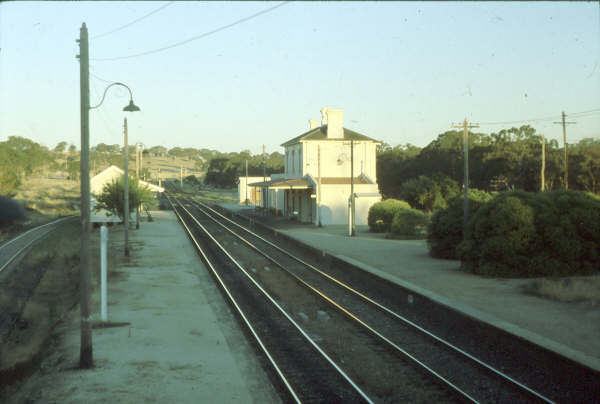 Bowning Station just before sunset.