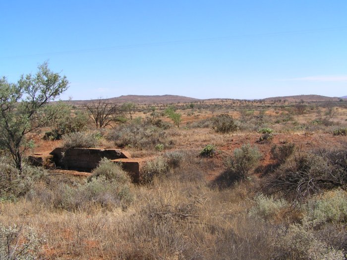 The remains of a culvert in the vicinity of the former junction.