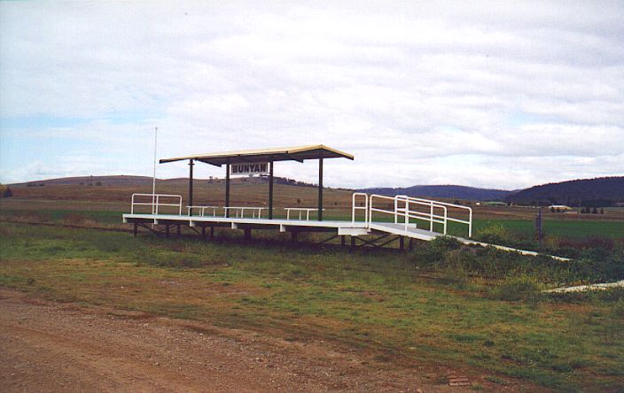 
The new station at Bunyan.
