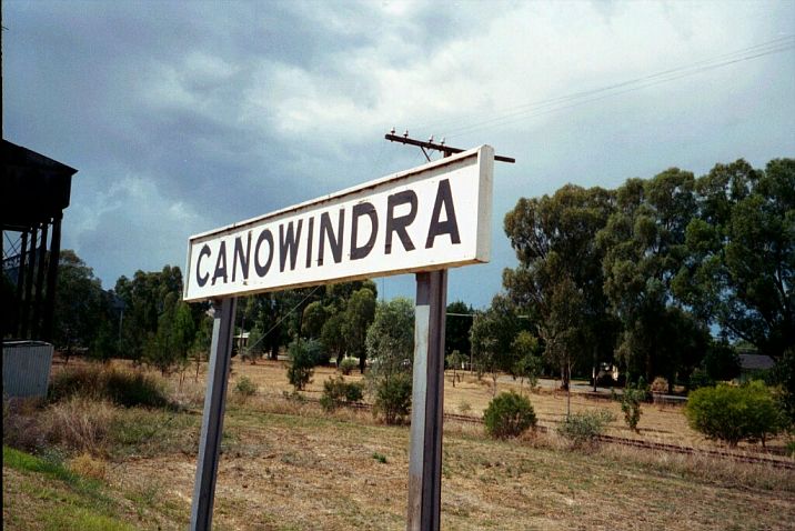 
The station nameboard is still present.
