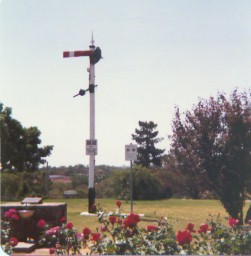 The site of the former Castle Hill Railway Station, now Castle Hill Park. Photograph taken from Old Northern Road, Castle Hill.