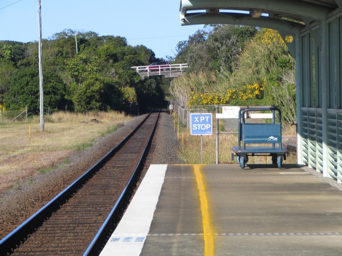 Coffs Harbour platform looking south.