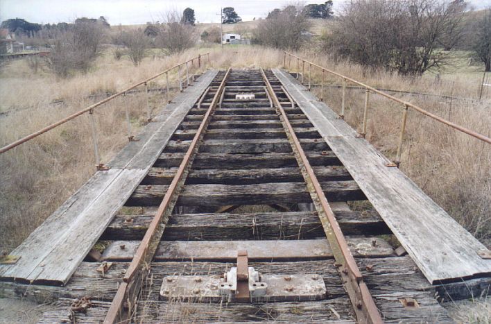 The rotting timbers on the deck of the 60ft turntable.
