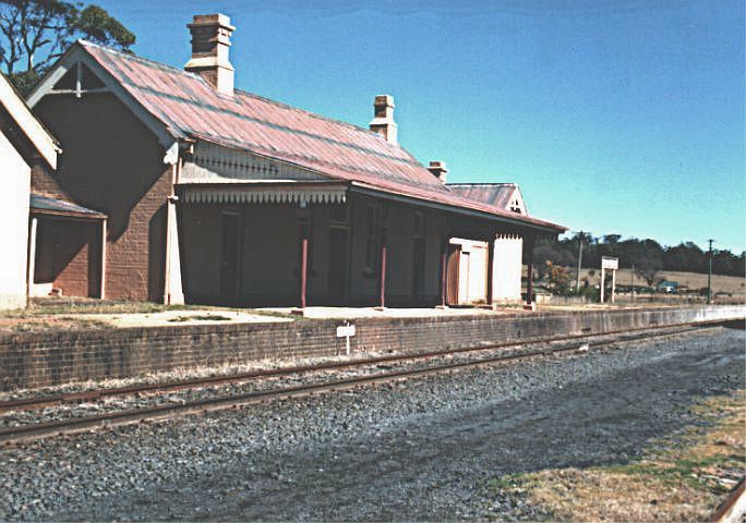 
The view of the station looking in the down direction.
