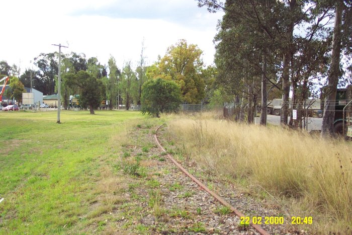 The view looking towards the Boral compound.