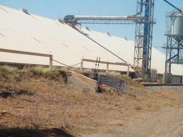 
The final resting place of the small frame for the Loco facilities.
