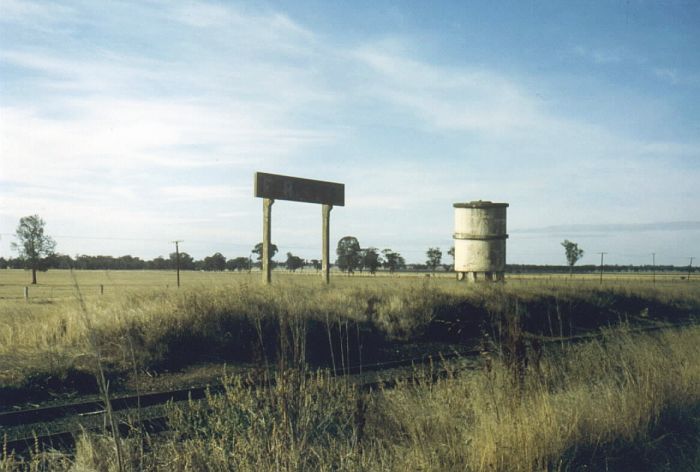 
Ferndale, in this 1980 photo, sports no waiting room but just a large cement
water tank.
