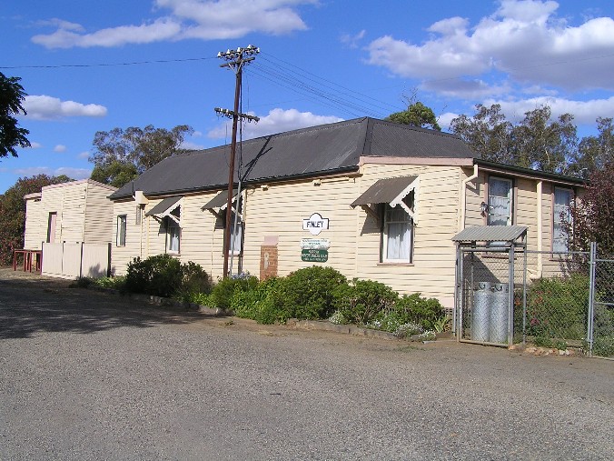 
The road-side view of the station.
