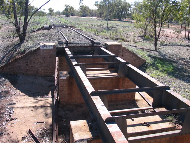 
The remains of a short culvert near Girilambone.
