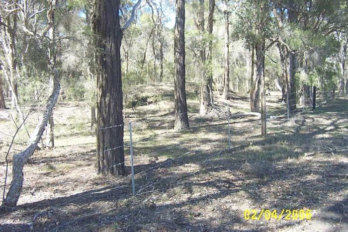 The mound of earth in the middle of the photo appears to be the remains of the Glen Ayr Coal Loader.