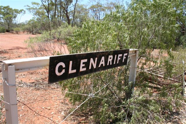 The old platform sign is now on the property of same name.