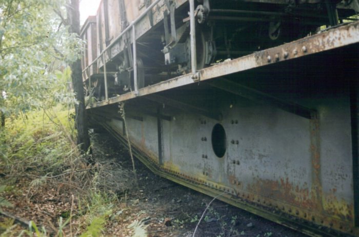 A close-up view of the underside of the turntable.