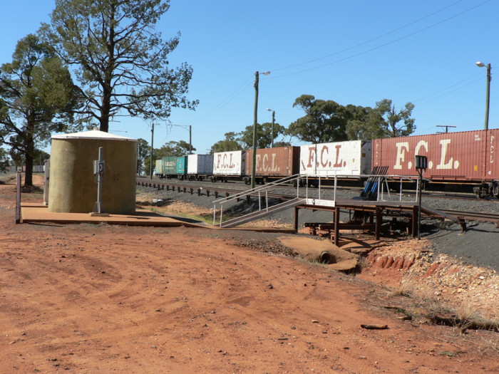 The ground frame and signal hut, looking east.