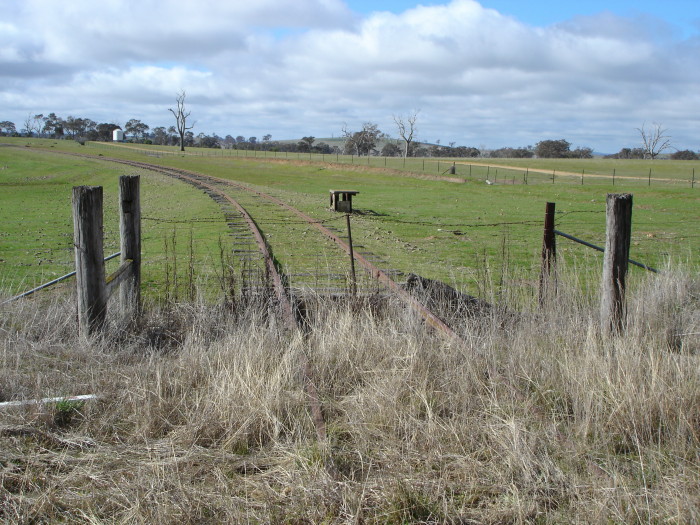 At the southern end of the location, only the base remains of a a ground frame, probably the A Frame.