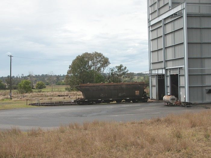 The sugar loading facility and turntable.
