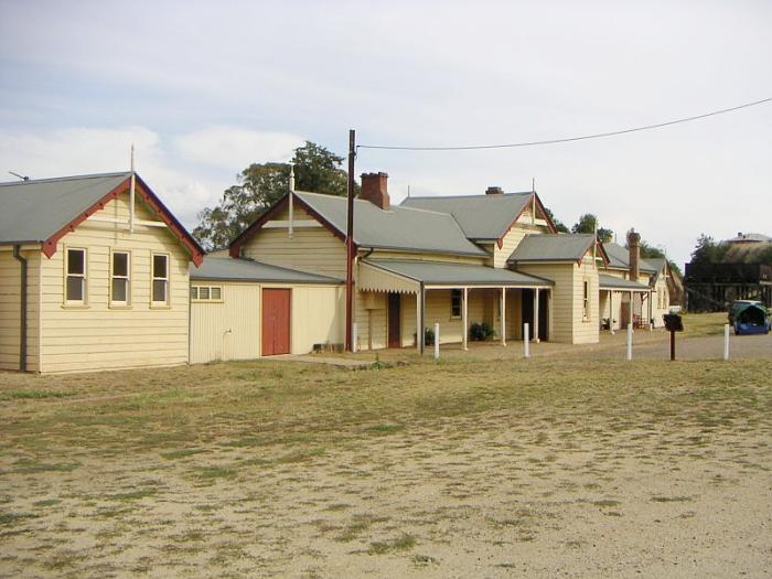 
The road-side aproach to the station.
