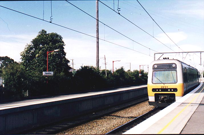 
An Endeavour set sits in the sunshine.
