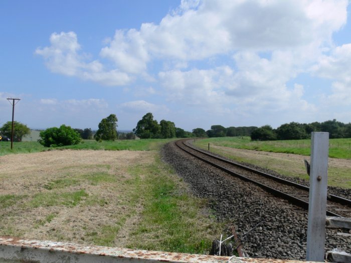 The view looking south towards Bomaderry.