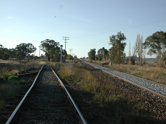 
The view looking down the truncated branch line to Rand.
