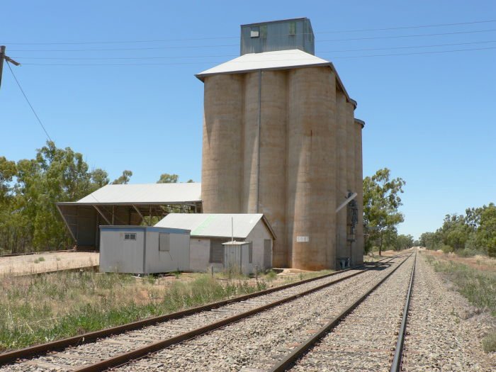 The view looking east. The former station was located just out of frame on the right.