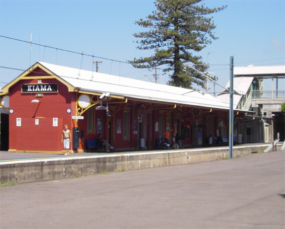 
The view looking across to platform 1.
