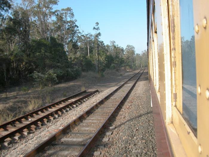 The loop at Kyarran, looking north.