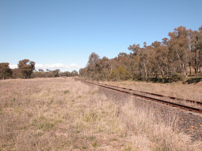 
The location of the one-time station of Larras Lee.  No trace remains.
